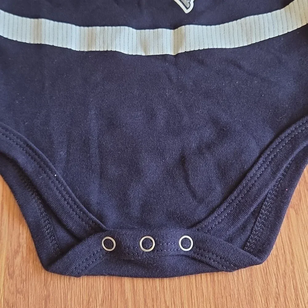 NFL New England Patriots Baby 12M Bodysuit New 100% Cotton Superbowl Football